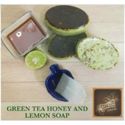 Green Tea and Lemon Soap